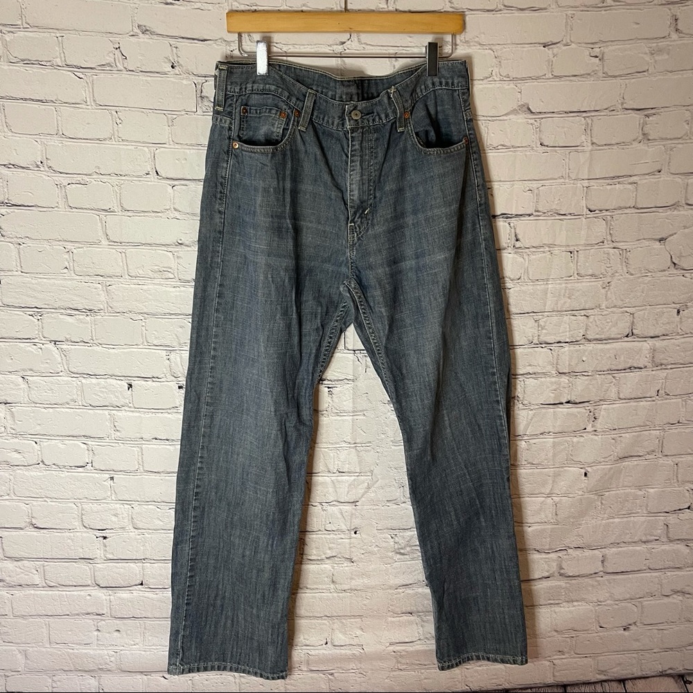 Men’s 569 Levi’s Loose Straight Medium Rinse 34x32